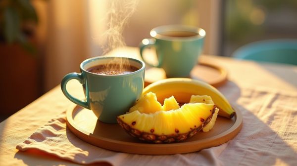 Banane, ananas, citron : les mugs fruités qui réveillent le matin