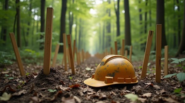 Comment bien implanter un chantier avec des piquets bois : méthode pas à pas